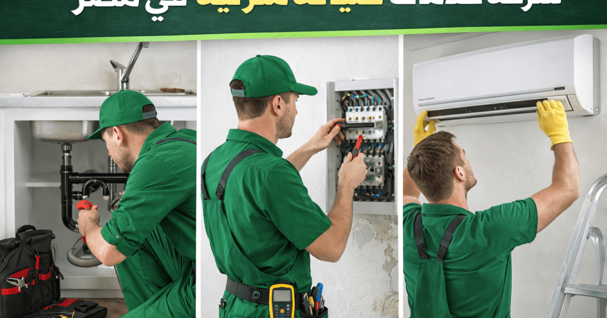 شركة خدمات صيانة منزلية في مصر