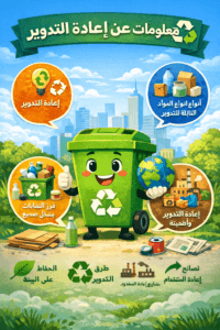 معلومات عن اعادة التدوير